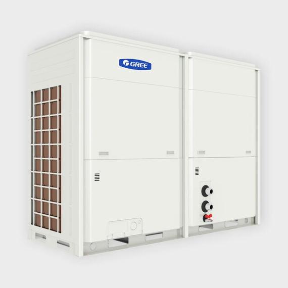 Gree LSQWRF65VM/NhA-M kompakt léghűtéses hőszivattyús moduláris folyadékhűtő 65 kW